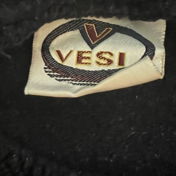 Xavier University fleece pullover, fuzzy crewneck, Vintage Musketeers sz L - Picture 3 of 6